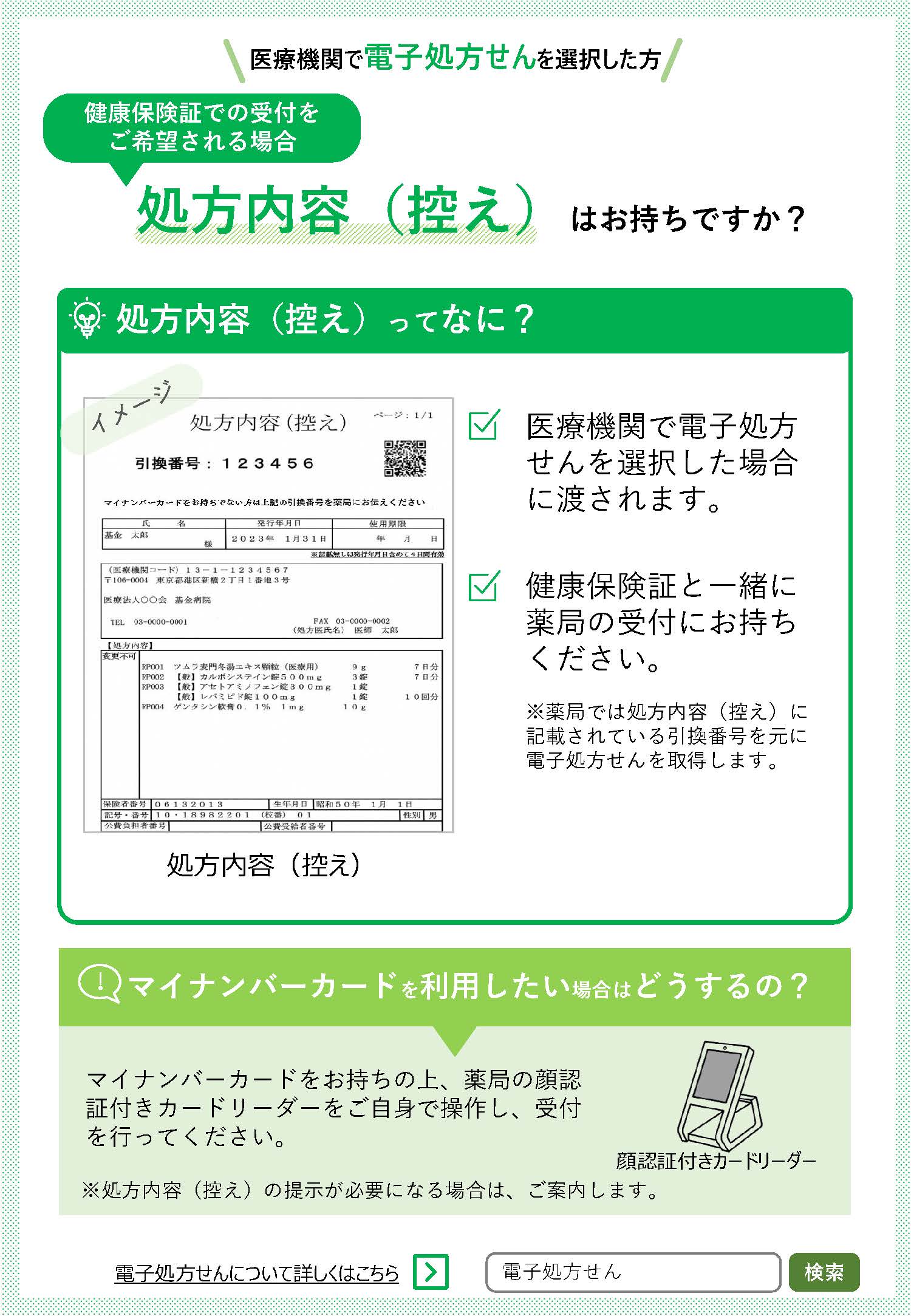 電子処方箋 | 埼玉県薬剤師会